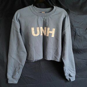 CUSTOM UNH Cropped Crewneck